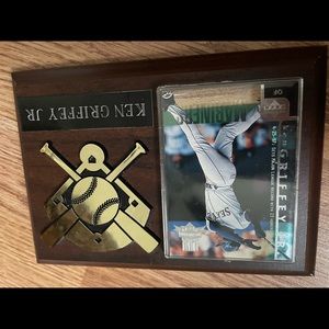 Ken Griffey JR plague w card
